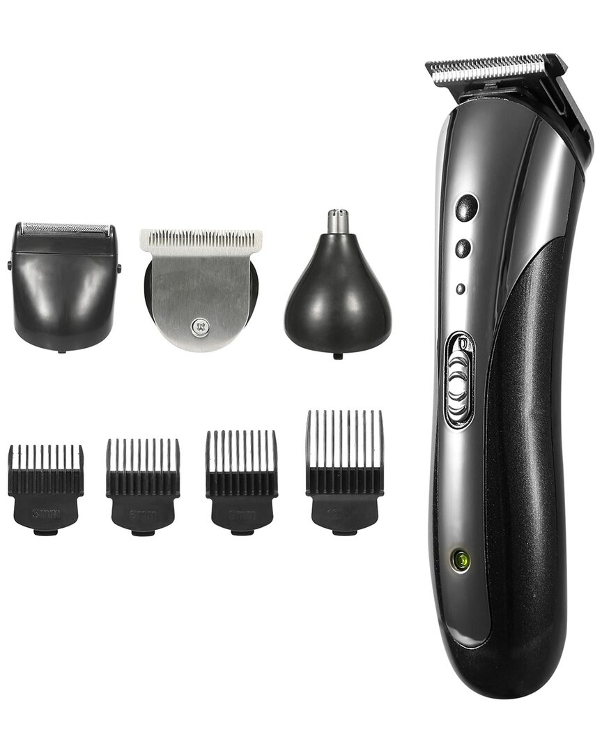 Men Electric Hair Clipper Trimmer Rechargeable Beard Shaver Razor Nose Trimmer Set