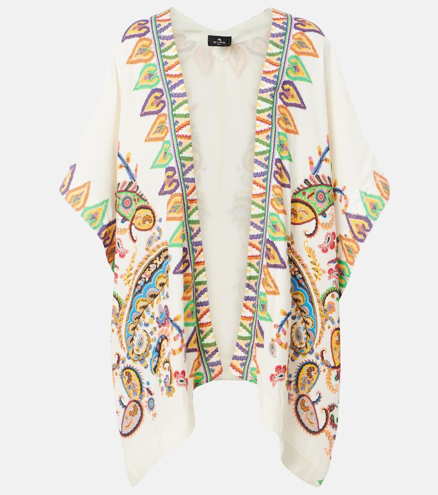 Printed beach cover-up