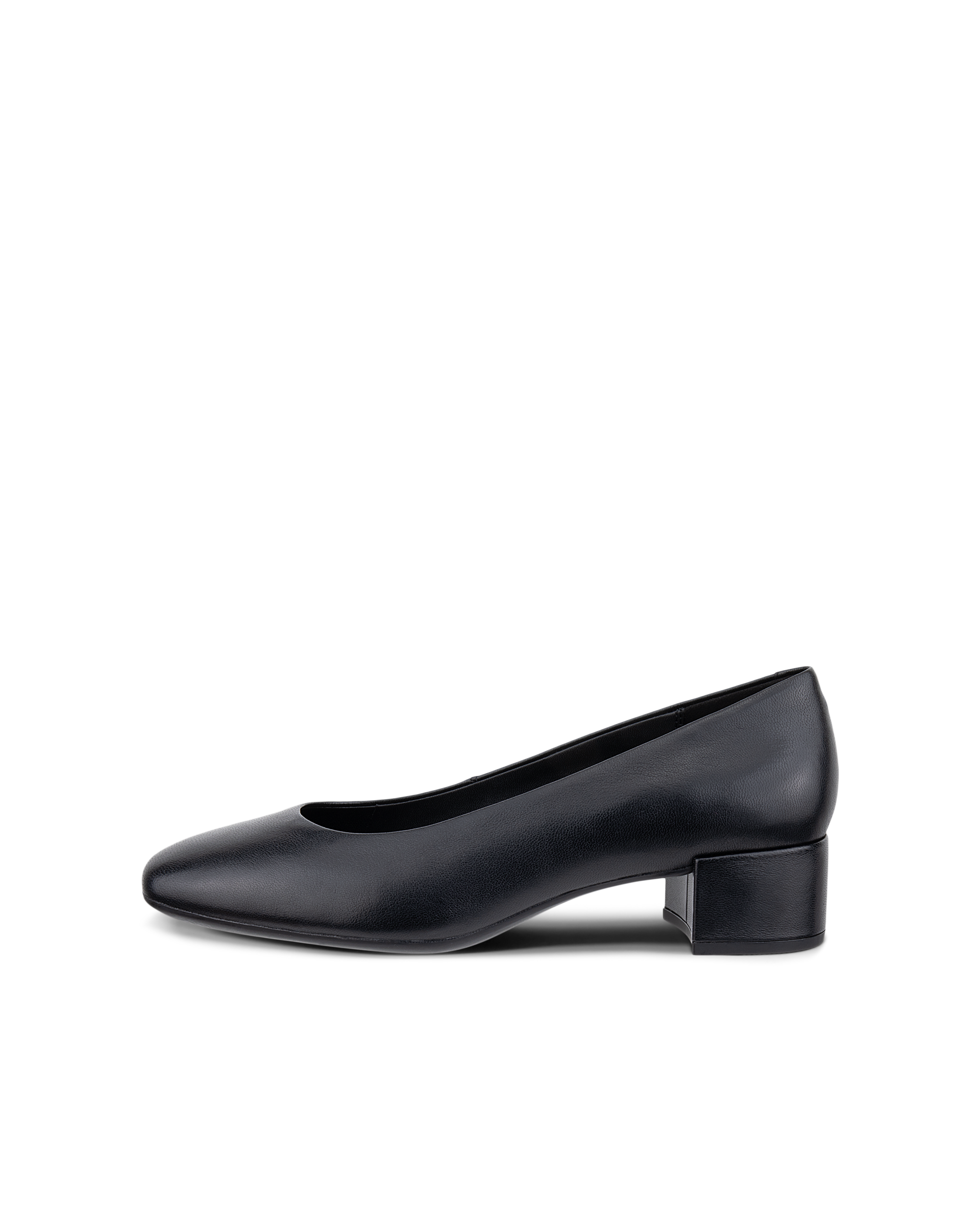 LIVA 35 - Escarpins cuir pour femme - Noir - 35