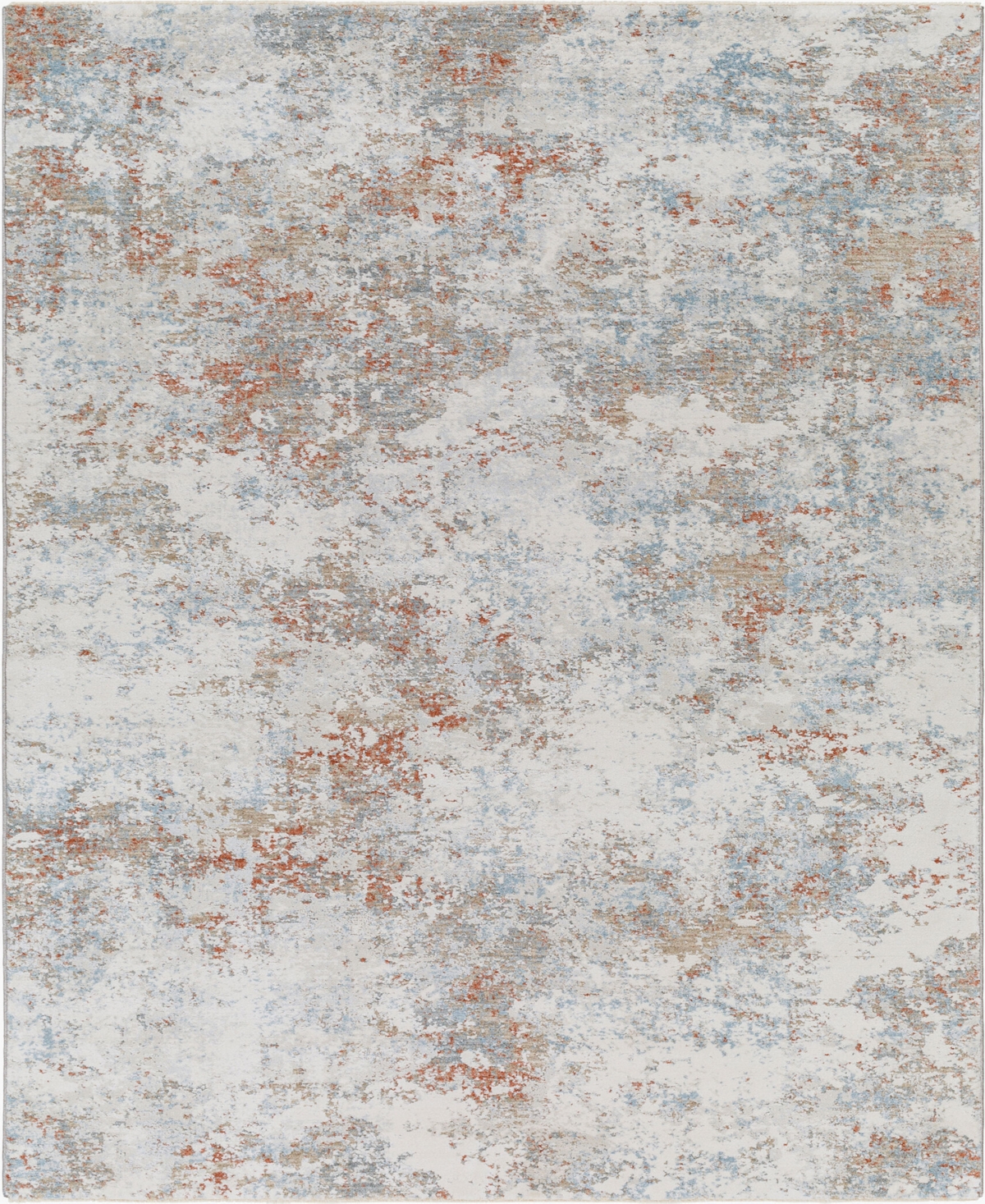 "Brunswick Bwk-2323 7'10""x10'2"" Area Rug - Cream, Blue"