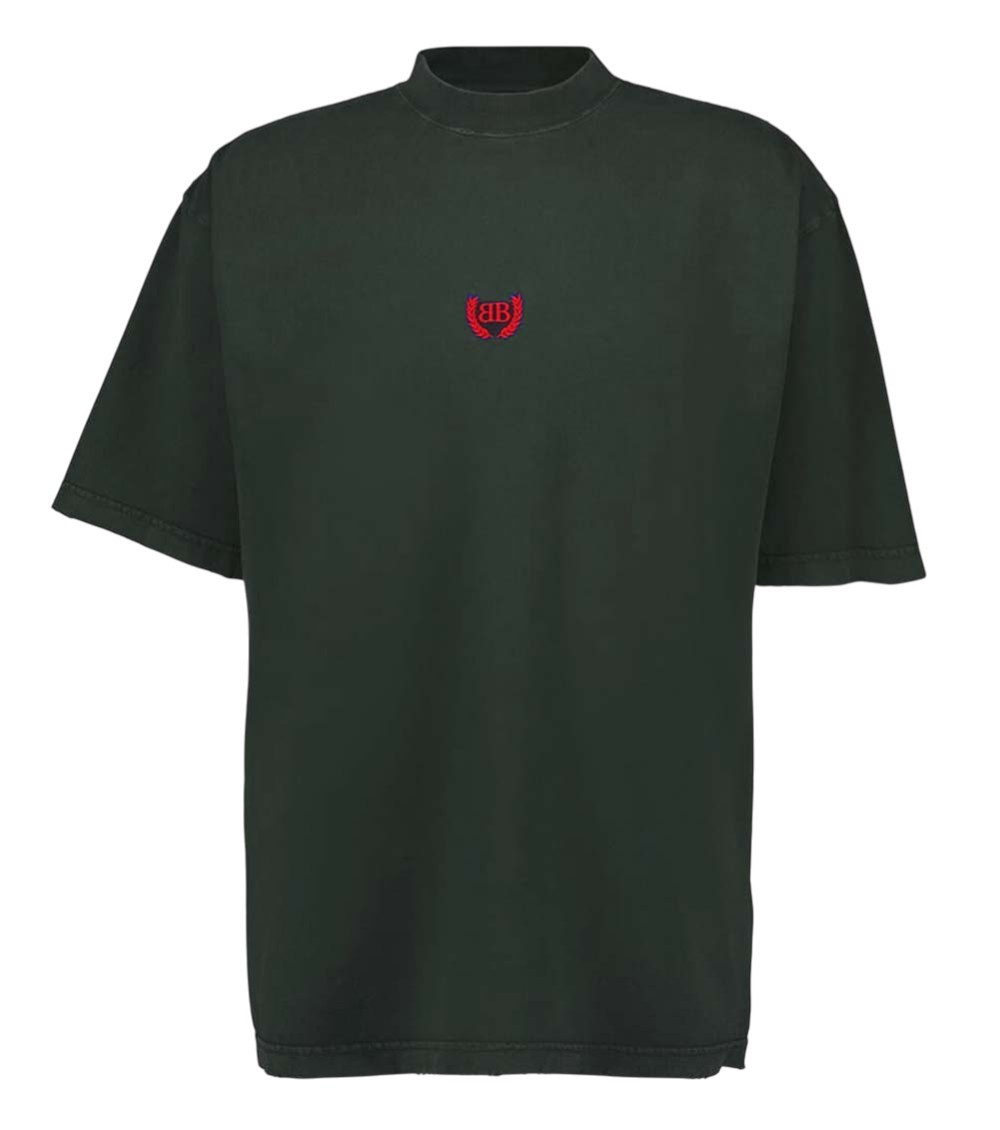 Bb Logo Embroidered T-shirt
