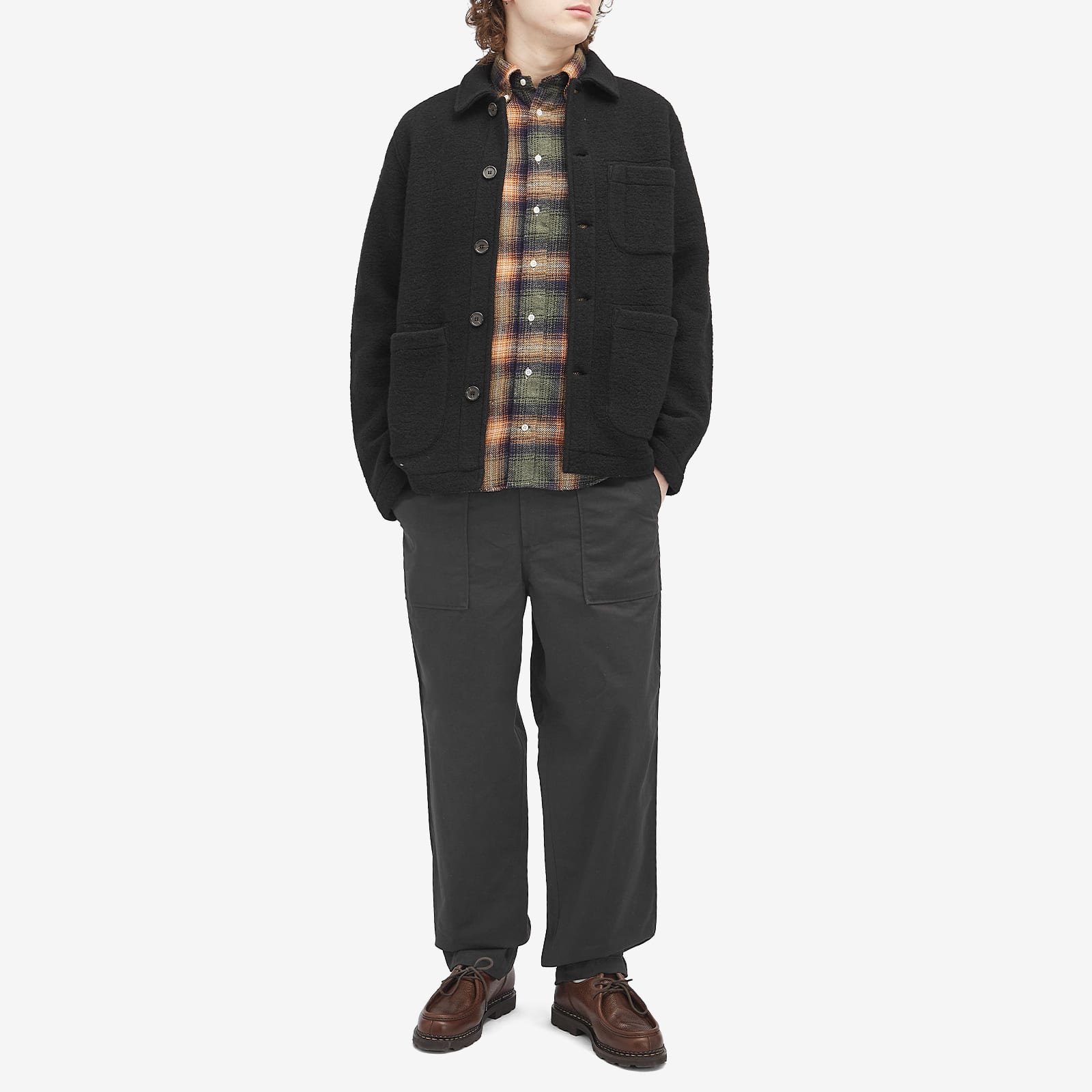 Men's Fatigue Pants in Black