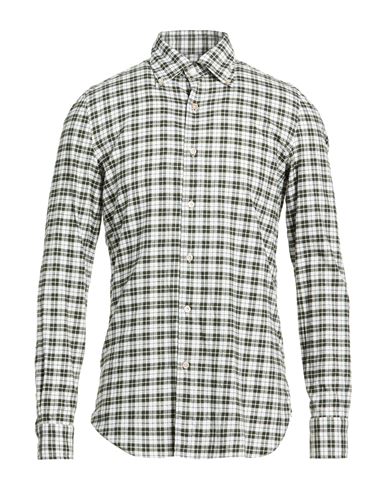 Man Shirt Dark green Size 15 ½ Cotton