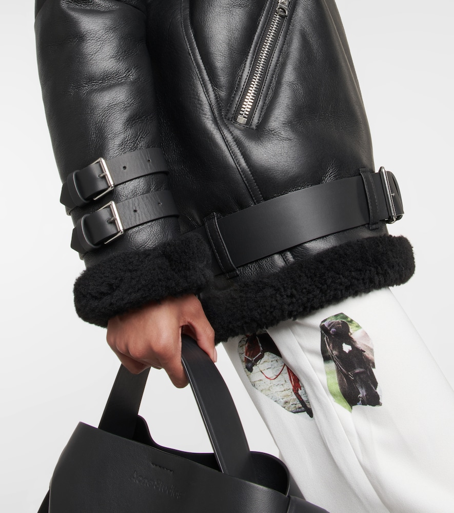 Velocite shearling jacket