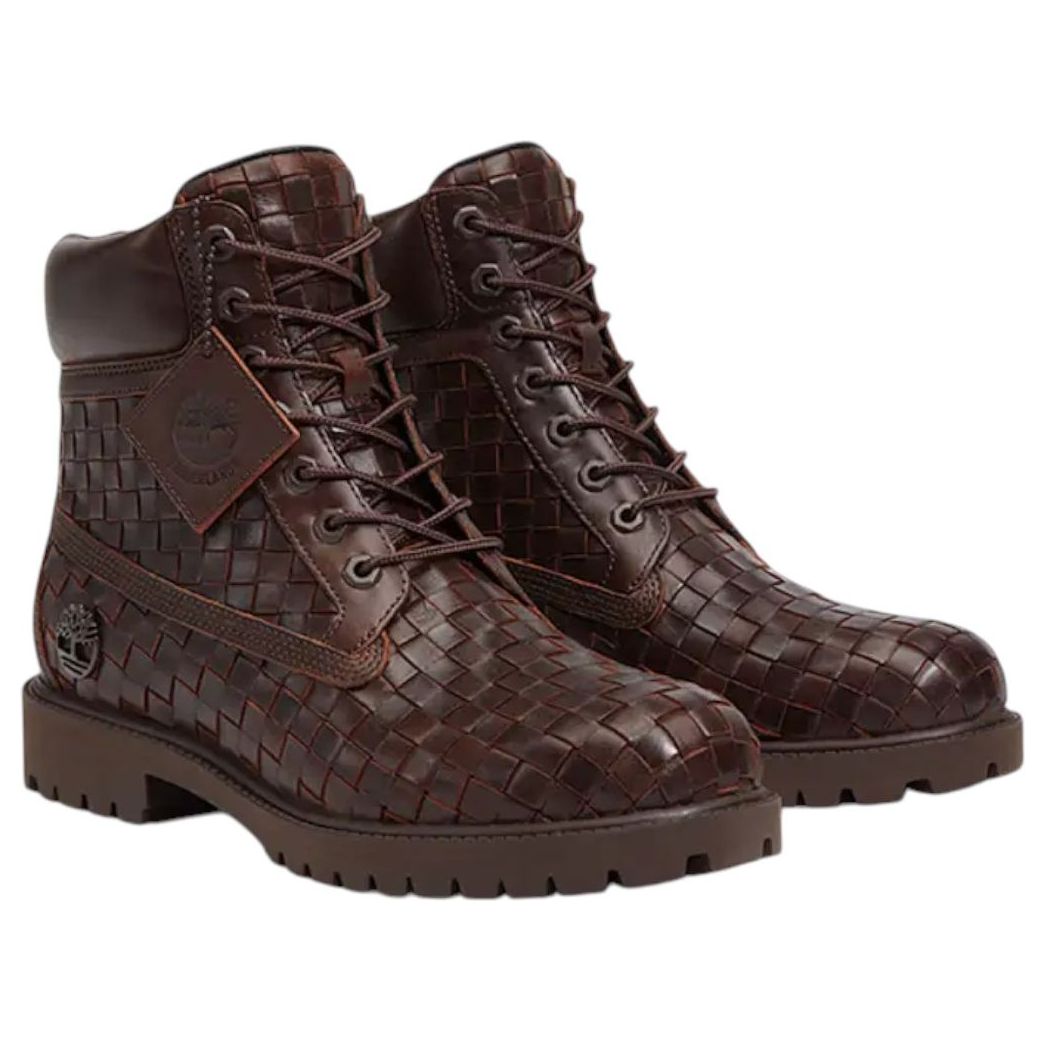 6"" Premium Boot 'Woven Dark Brown'