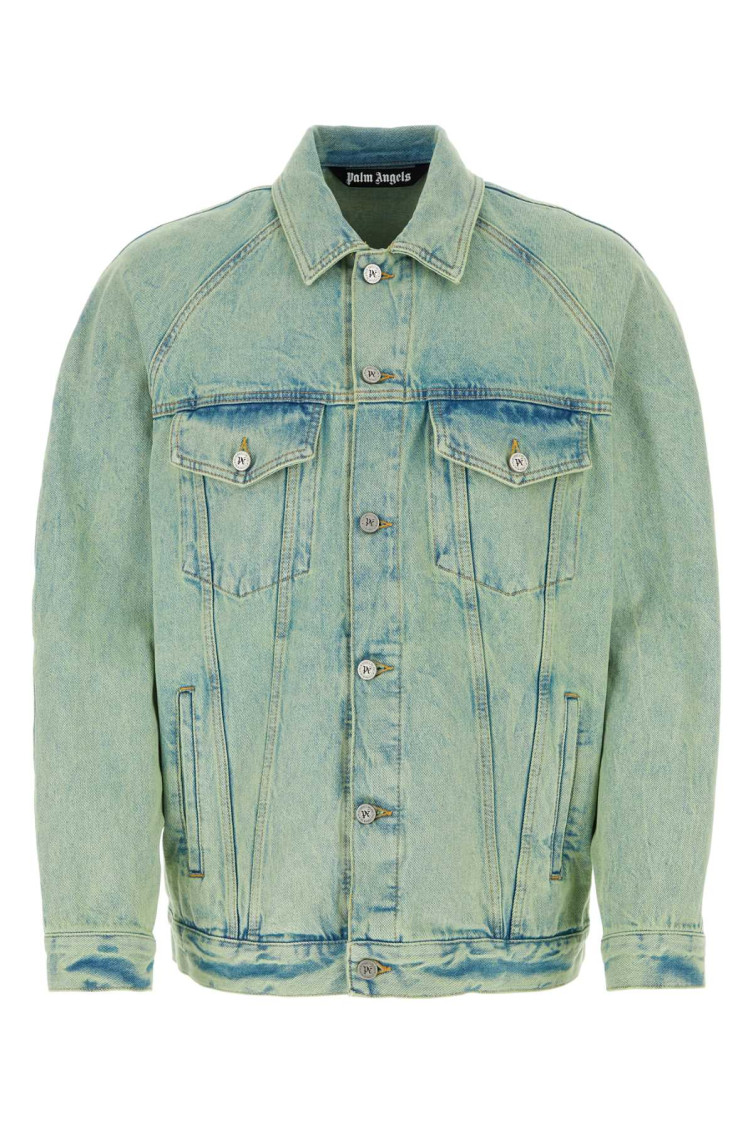 Overdyed denim jacket - Green