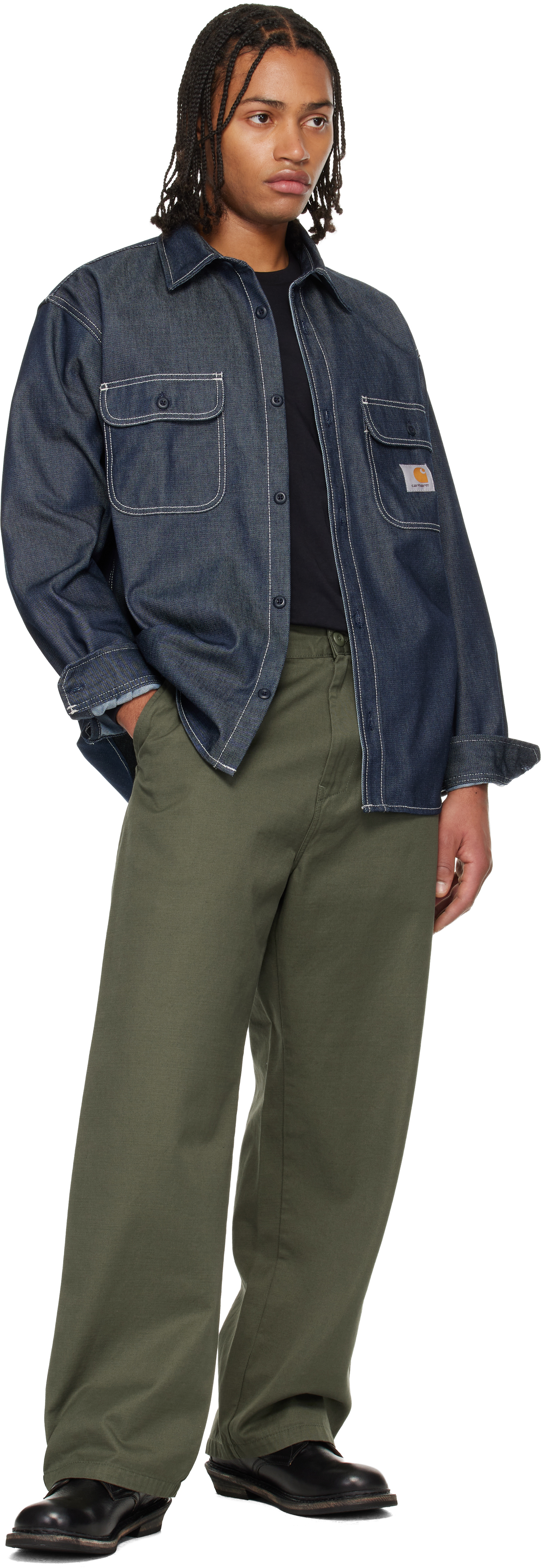Khaki Brady Trousers