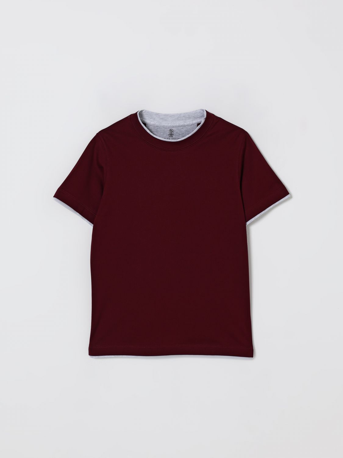 T-Shirt Kids color Burgundy