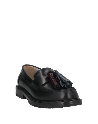 Pollini Woman Loafers Black Size 5 Leather