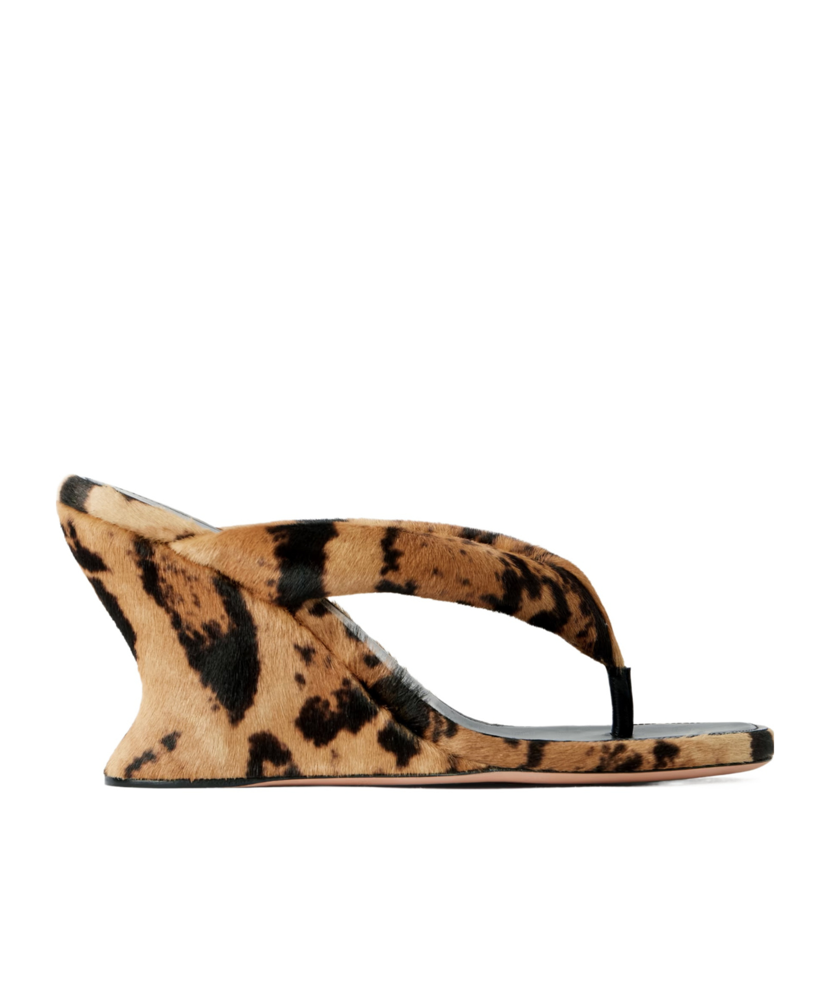 Women's Gaeta Wedge Thong in Leopard