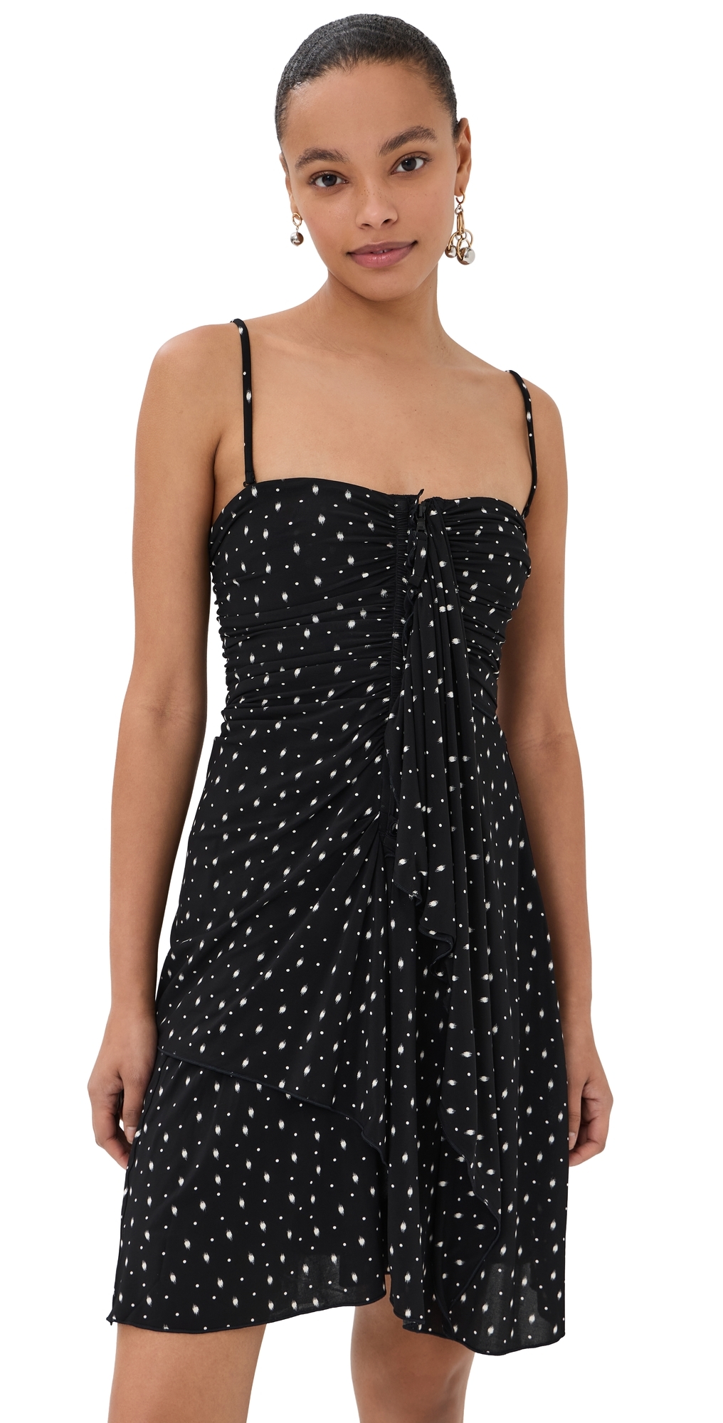 Gemma Dress Black/Ecru