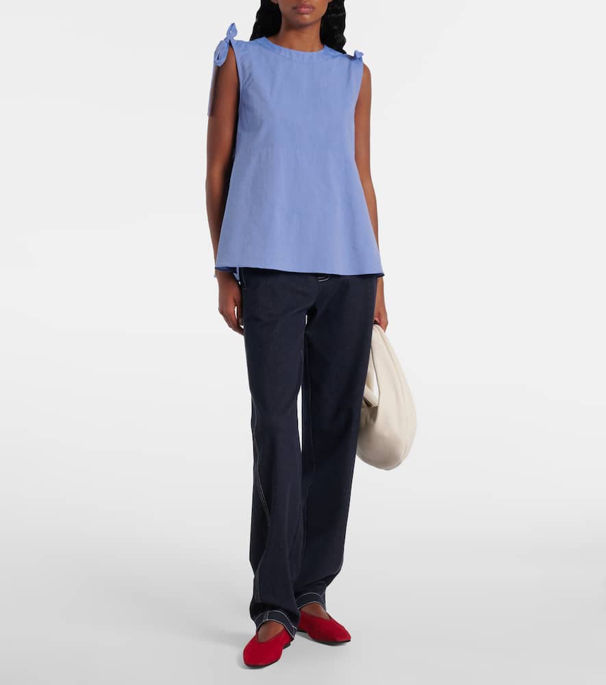 Cotton canvas top