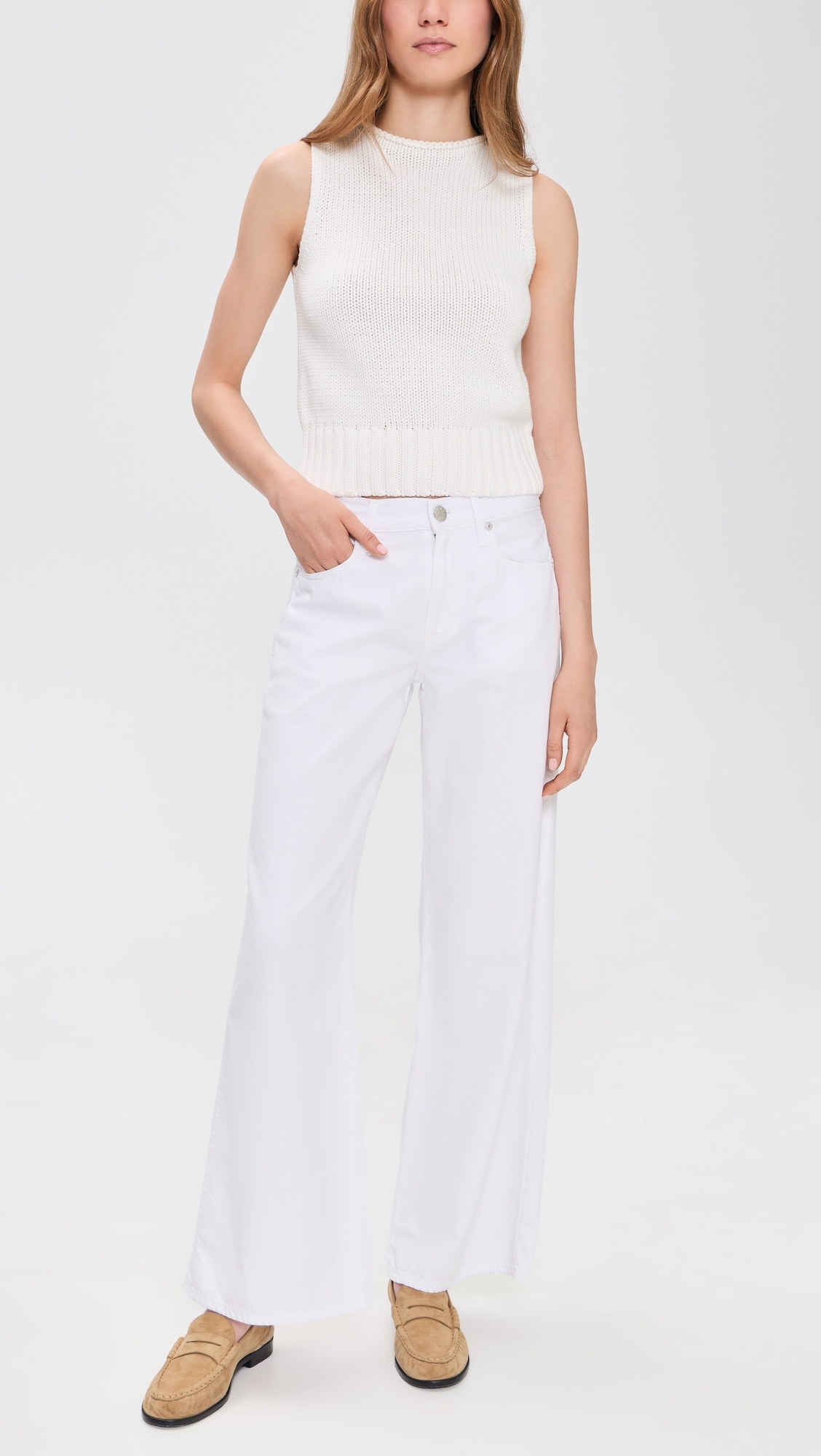 Regina Jeans White