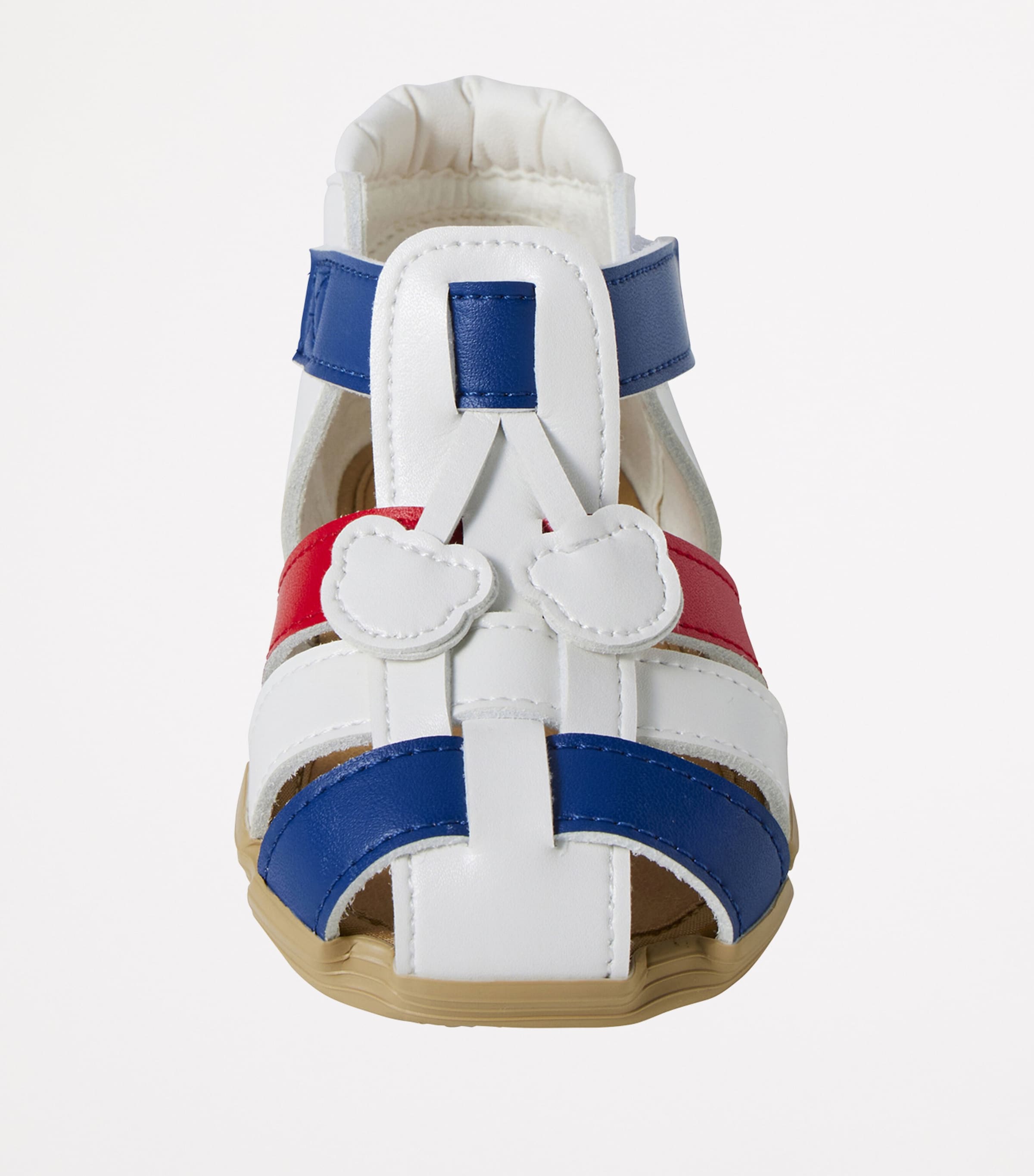 Miki House Tricolour Sandals