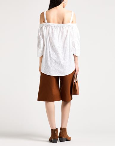 Woman Top White Size S Cotton
