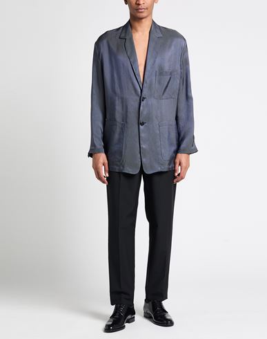 Man Blazer Navy Size 38 Viscose, Acetate