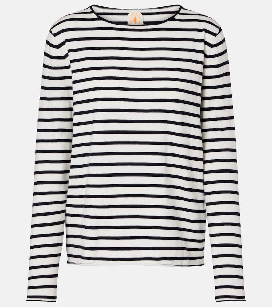 Cotton, silk, and cashmere sweater