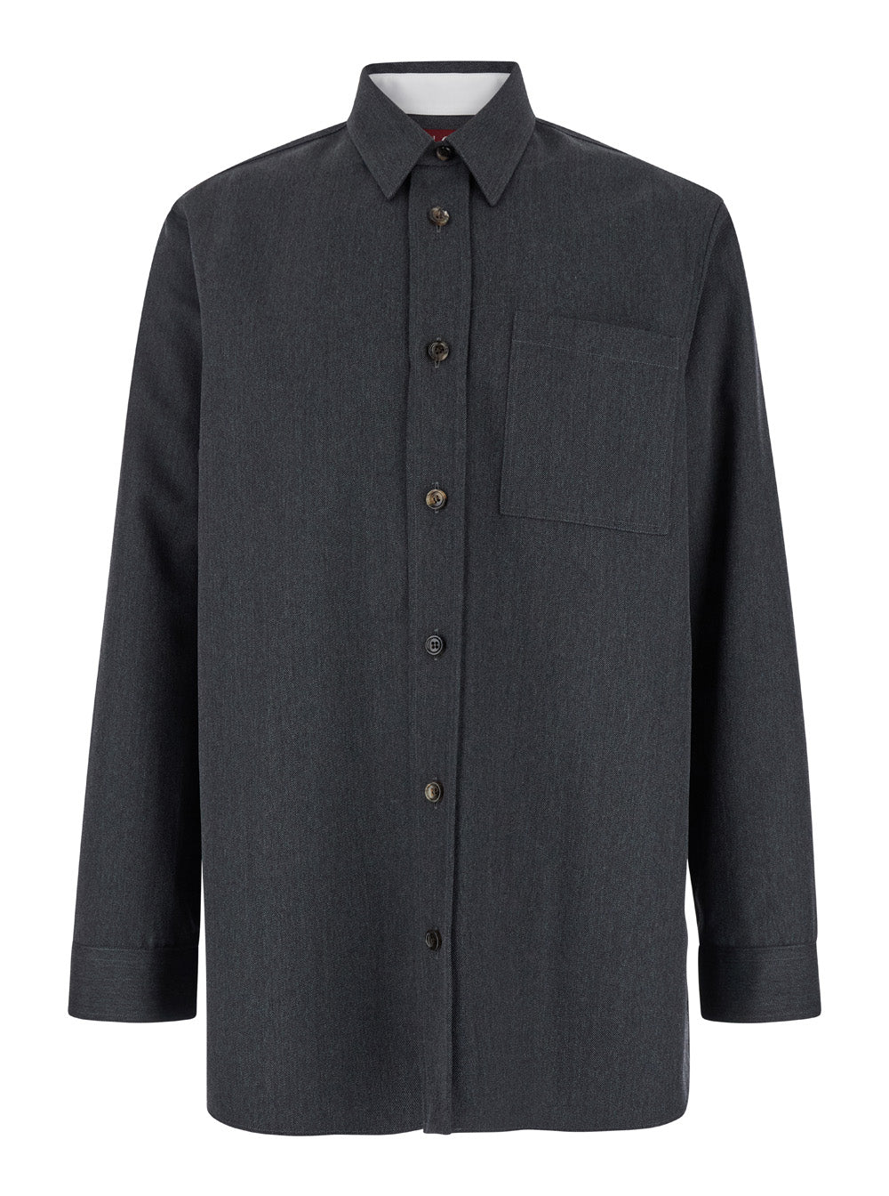 Wool Shirt — Gray