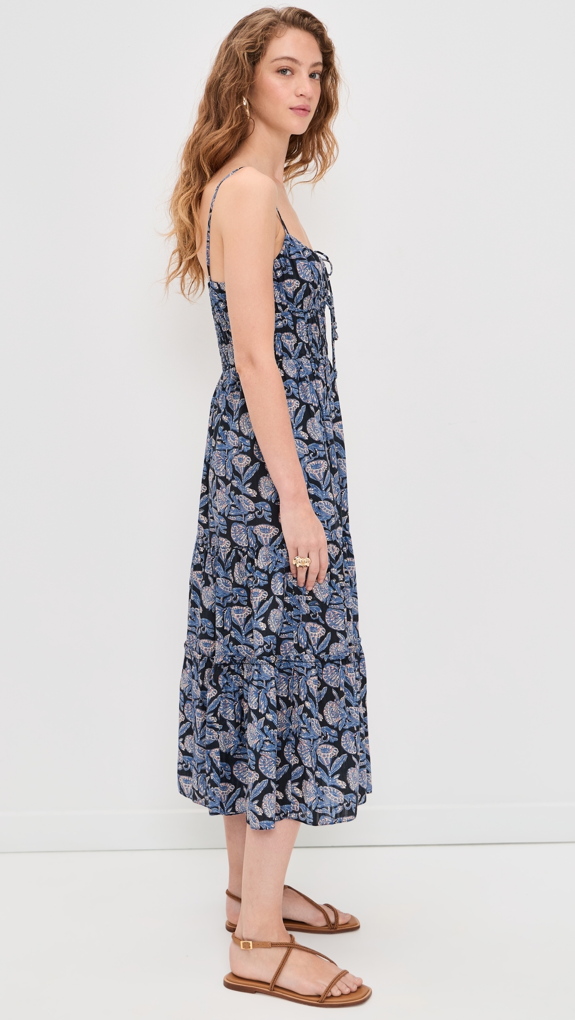 Aydin Cami Midi Dress Zinnia