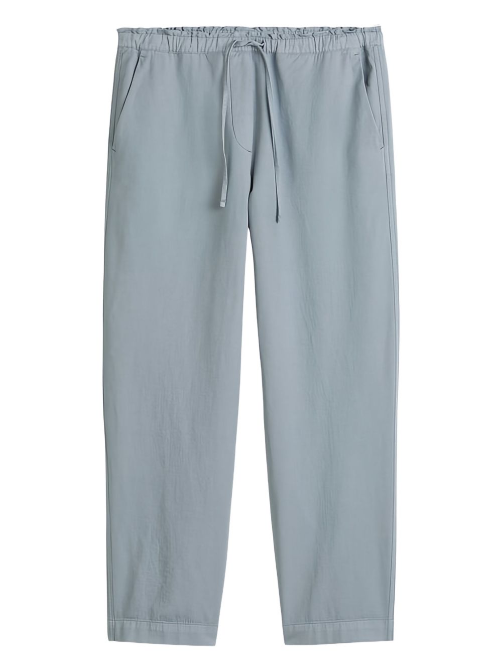 Drawstring-waist trousers - Blue