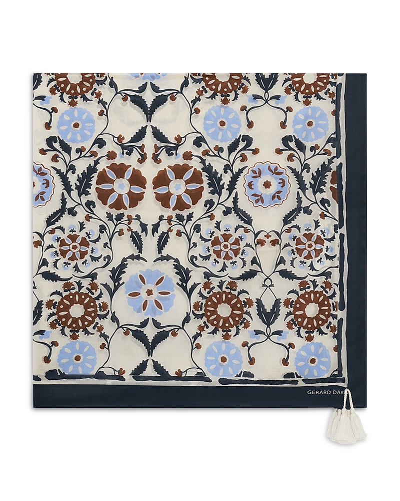 Dahlia Silk Scarf