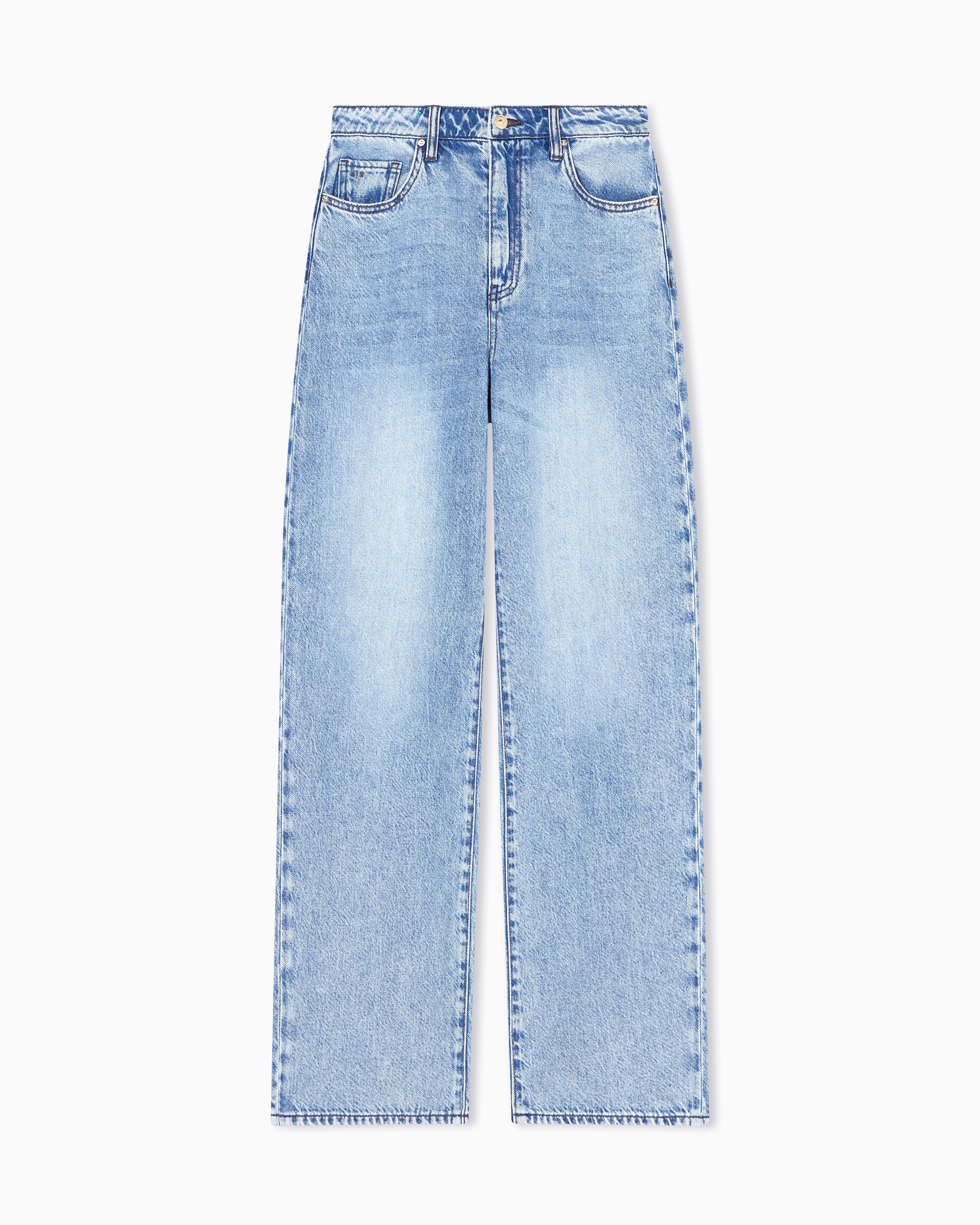 Relaxed Fit Jeans in Lyocell Denim