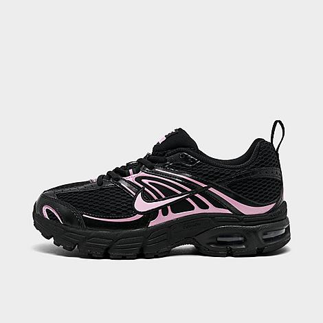 Big Kids Air Max Moto 2K Casual Shoes in Black/Pink Rise/Pink Foam
