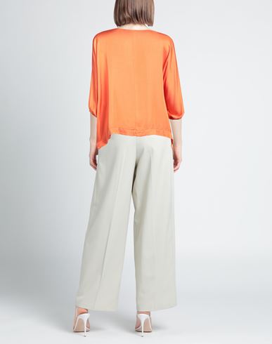 Rossopuro Woman Top Orange Size M Viscose