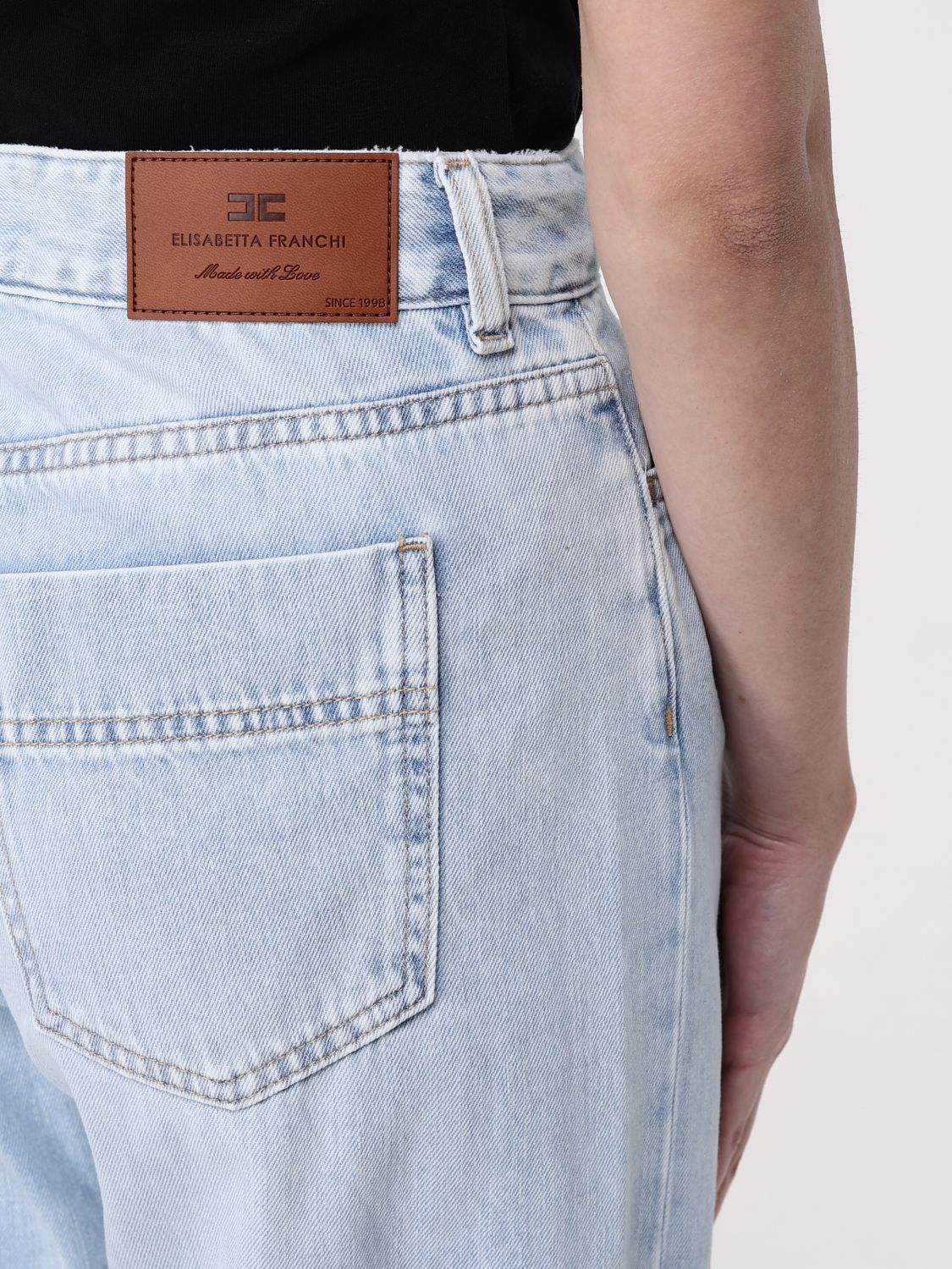 Jeans Woman color Stone Washed