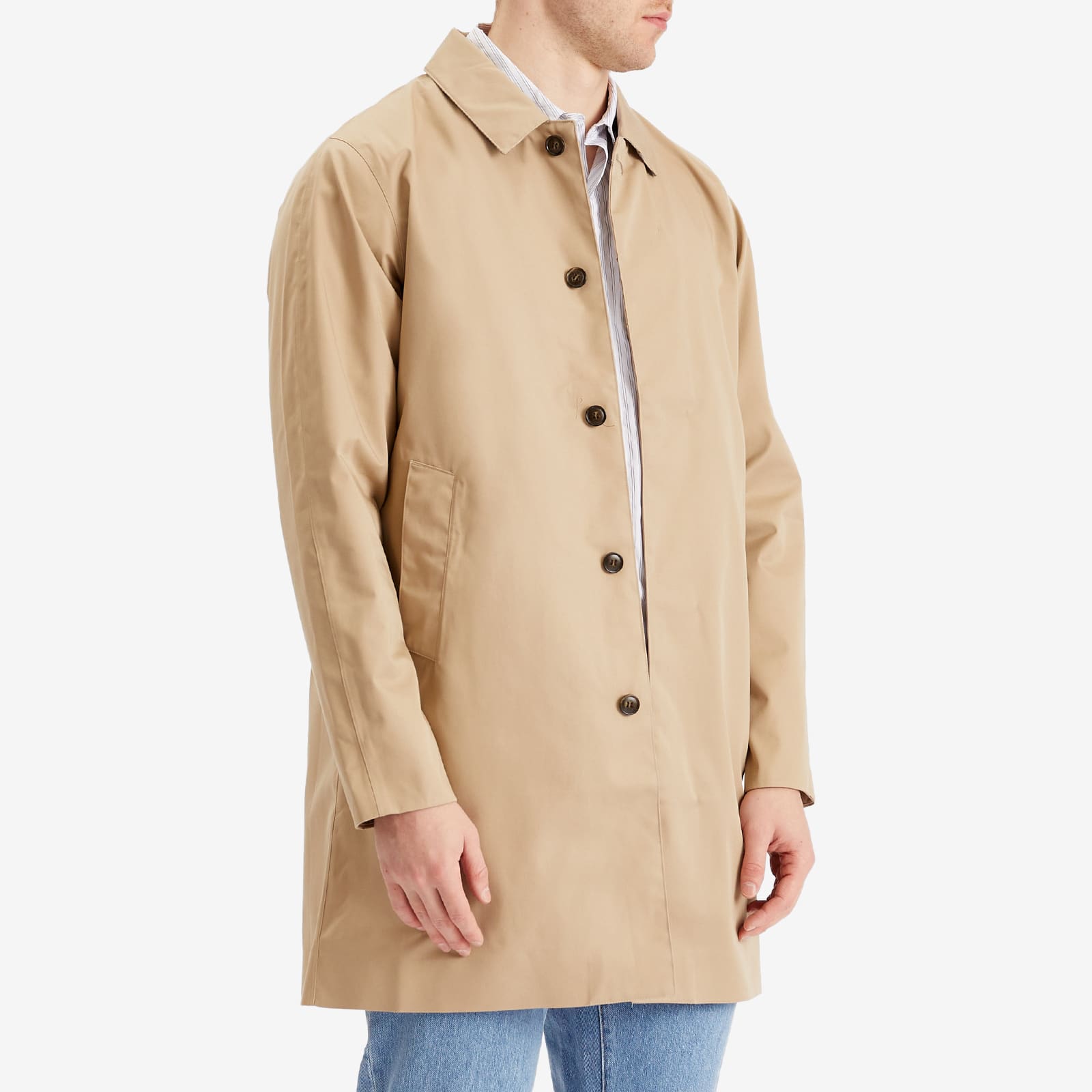 Men's Rokig Waterproof Jacket in Washed Stone