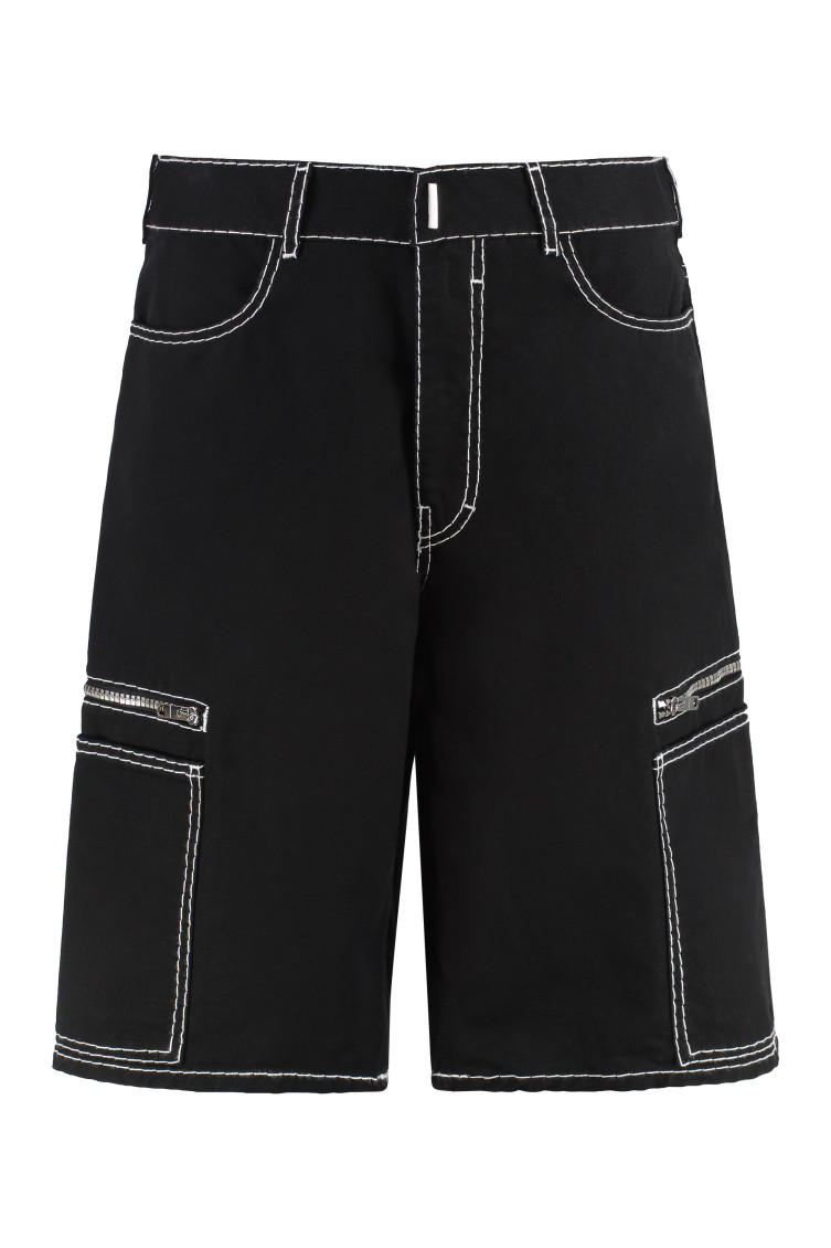 Cotton Bermuda Shorts