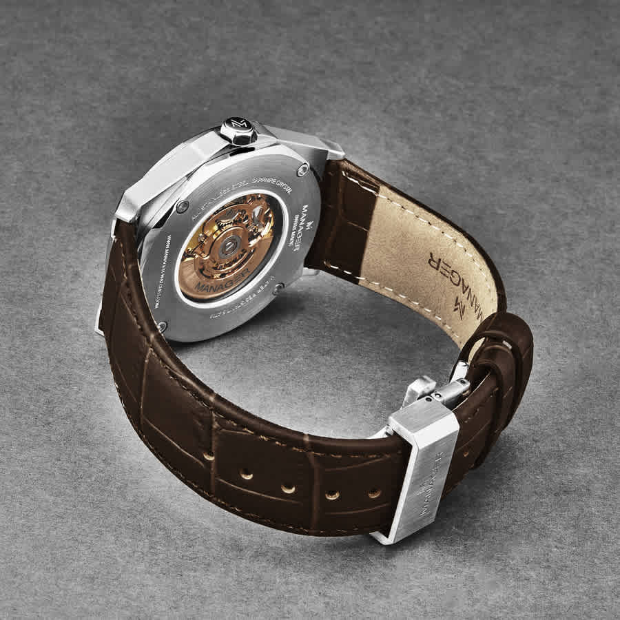 Open mind Automatic Silver Dial Mens Watch MAN-RO