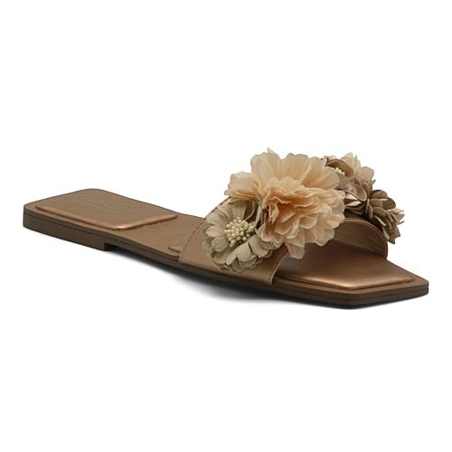 Charles David Orderly Flower Slides - Tan