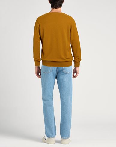 Man Sweater Camel Size L Virgin Wool, Cashmere