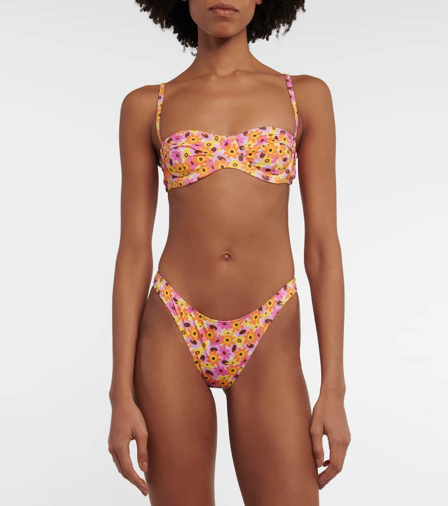 Lenny floral bikini bottoms