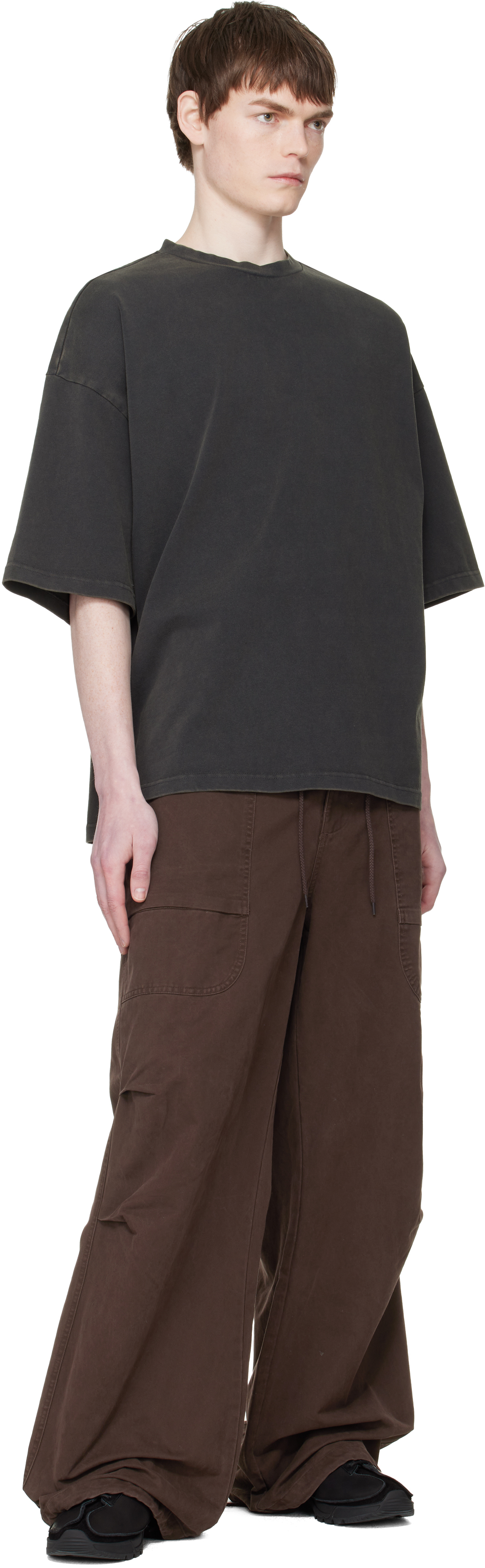 Black Heavy Boxy T-shirt