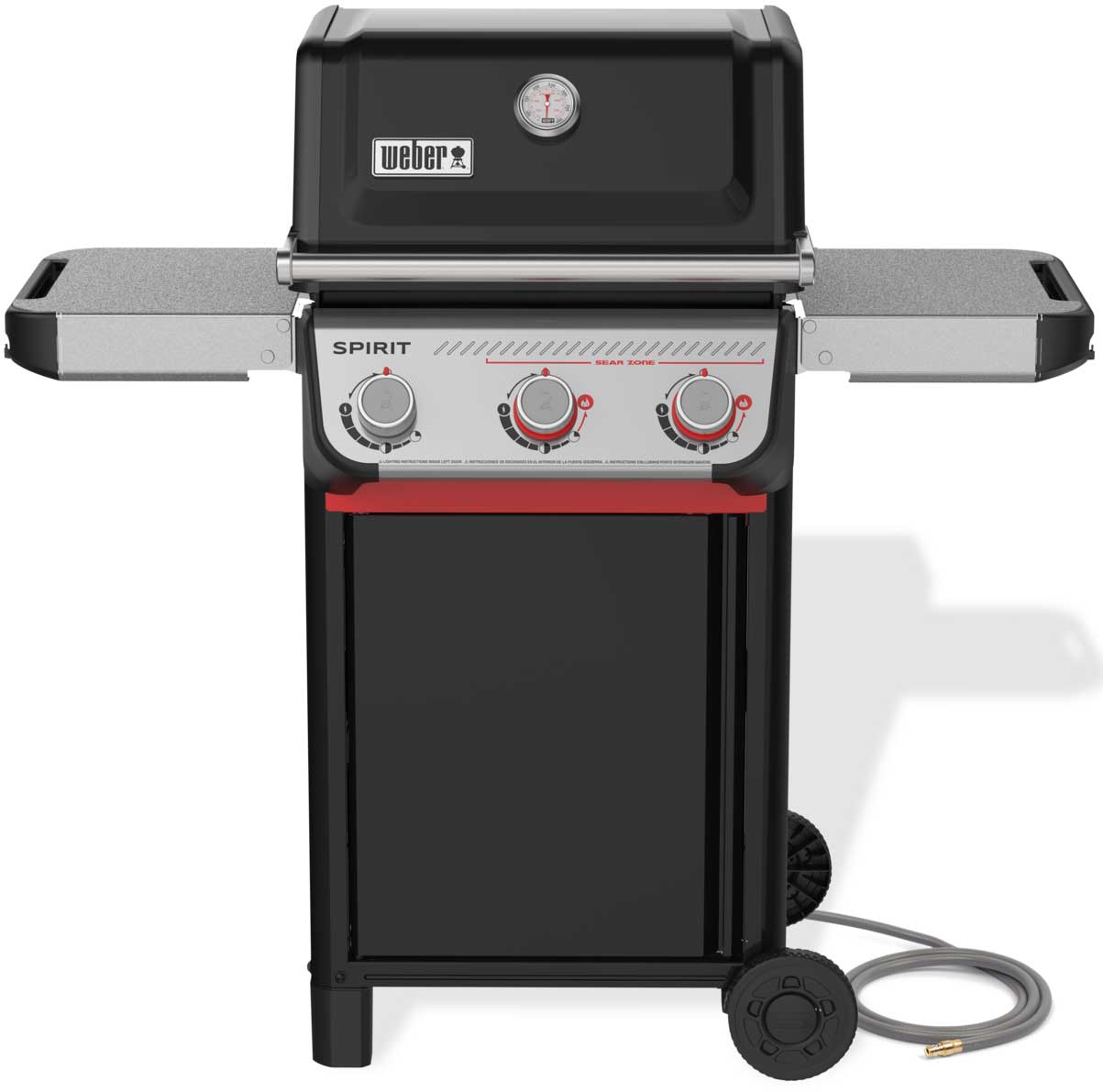 Spirit E-325 Natural Gas Grill in Black