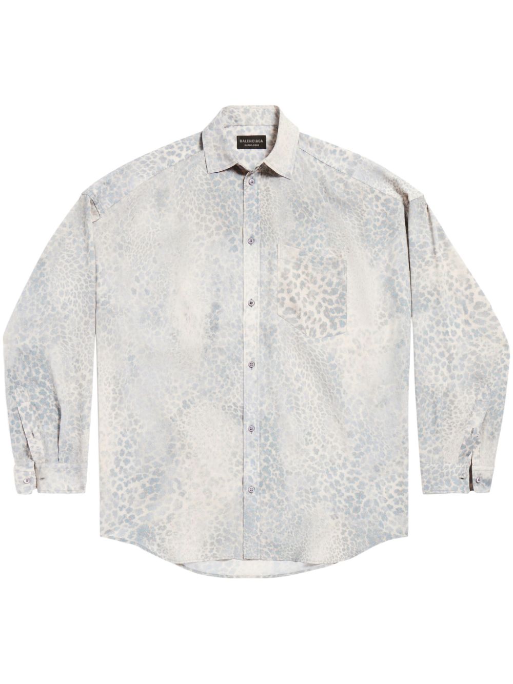 Leo bleached oversized shirt - Neutrals