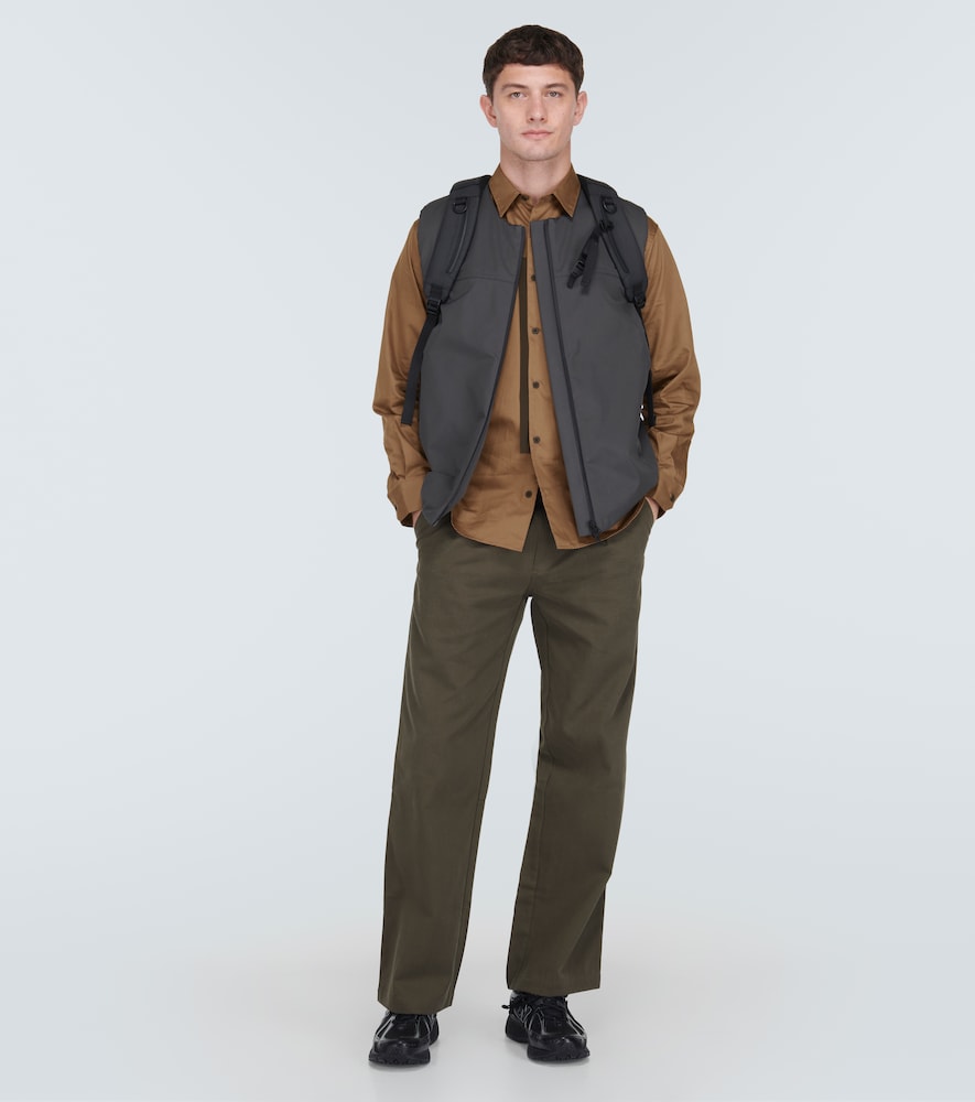 Cotton poplin shirt