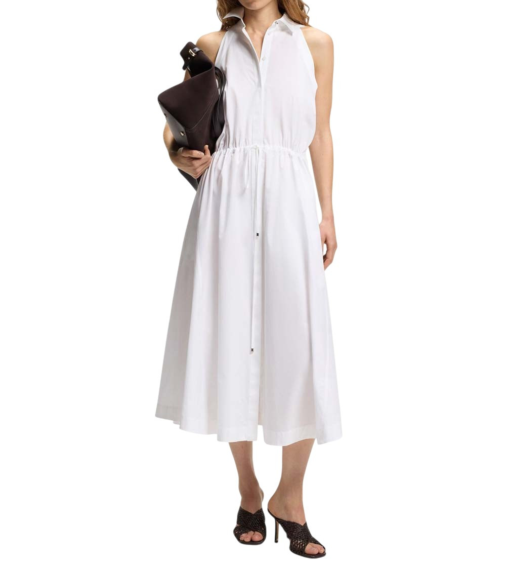 White Sleeveless Dress