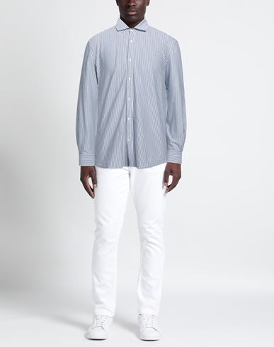 Man Shirt Blue Size M Cotton