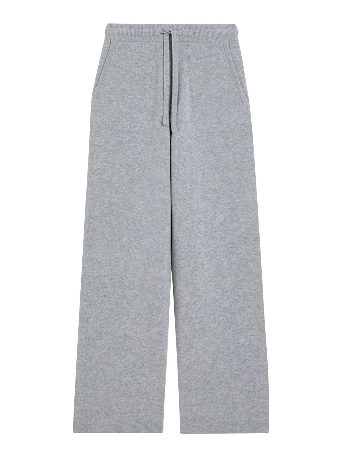 Stone Gray Knitted Trousers