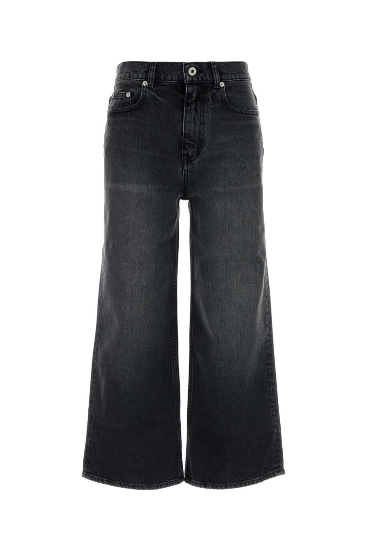 Black Stretch Denim Jeans