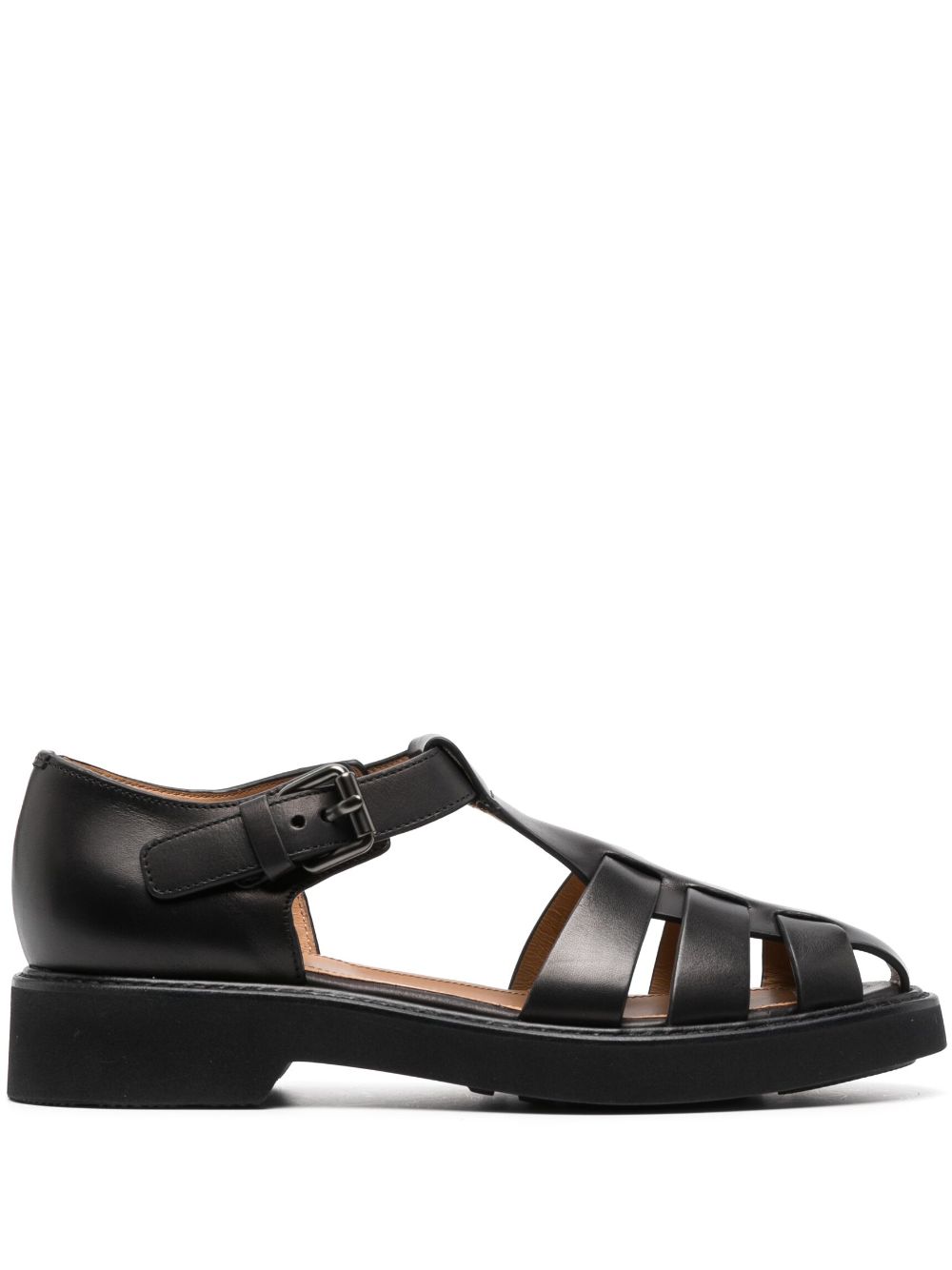 Hove caged sandals - Black