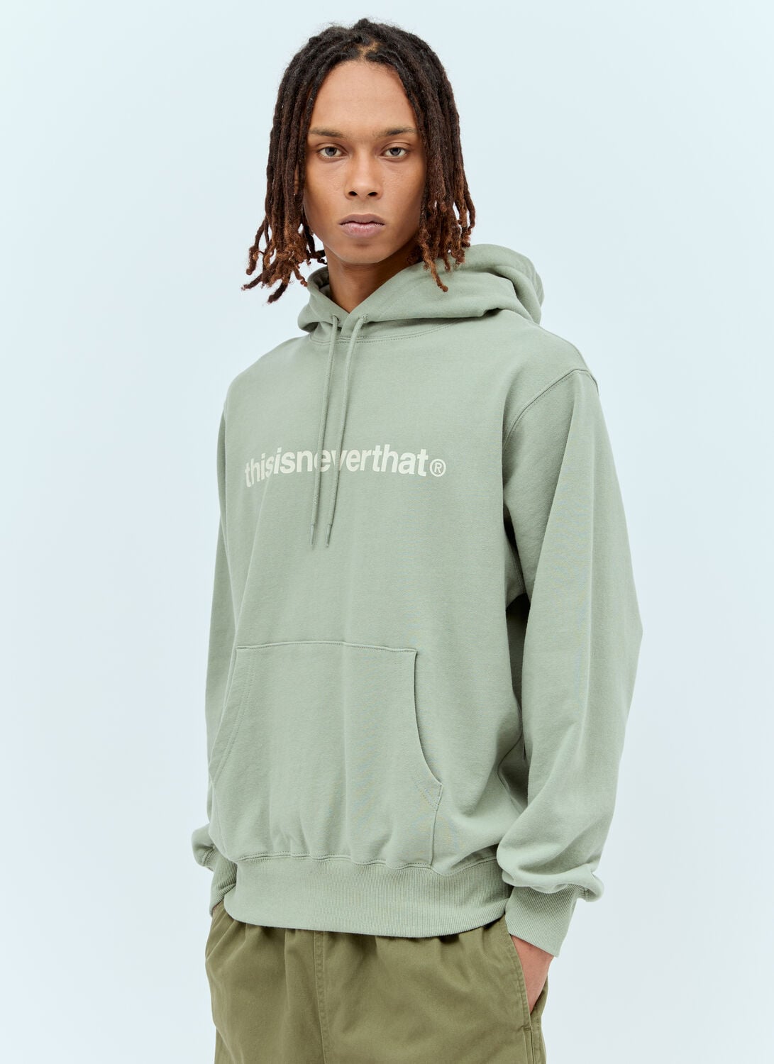 Logo Print Hooded Sweatshirt