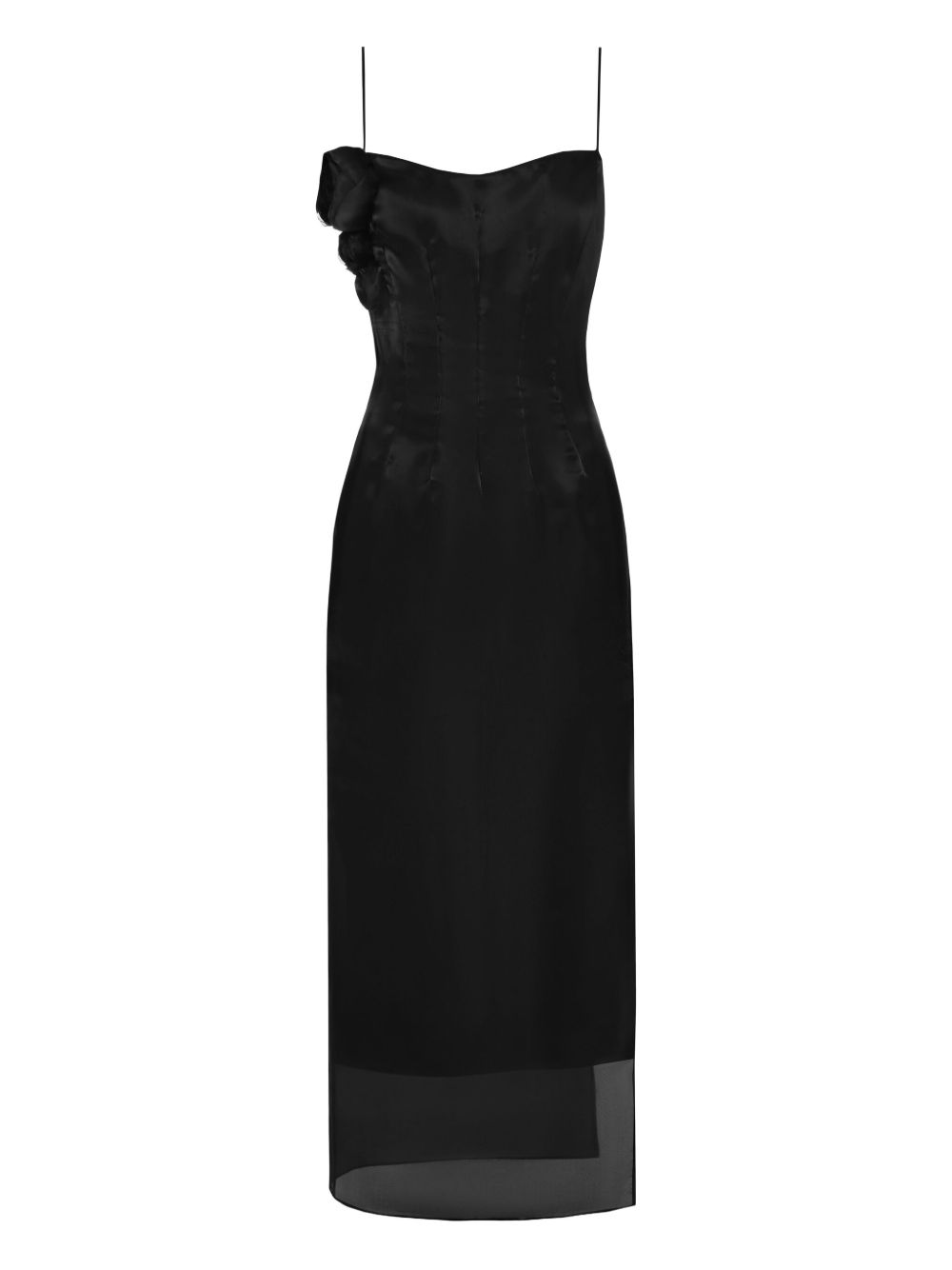 Corset midi dress - White