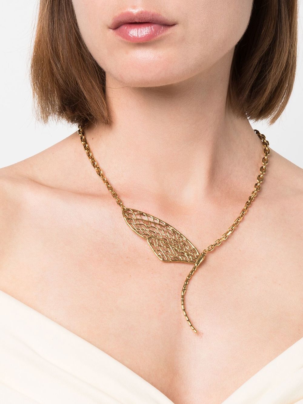 Harumi dragonfly necklace - Gold