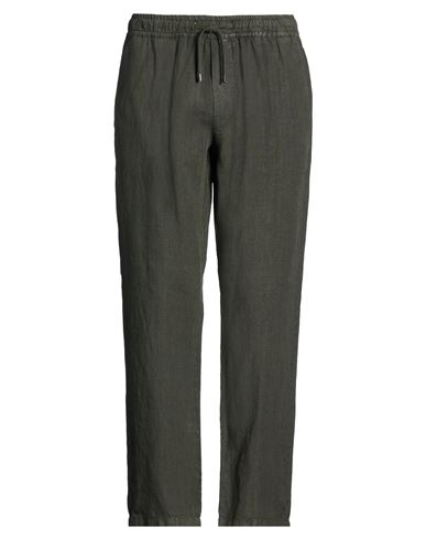 Man Pants Military green Size 30 Linen