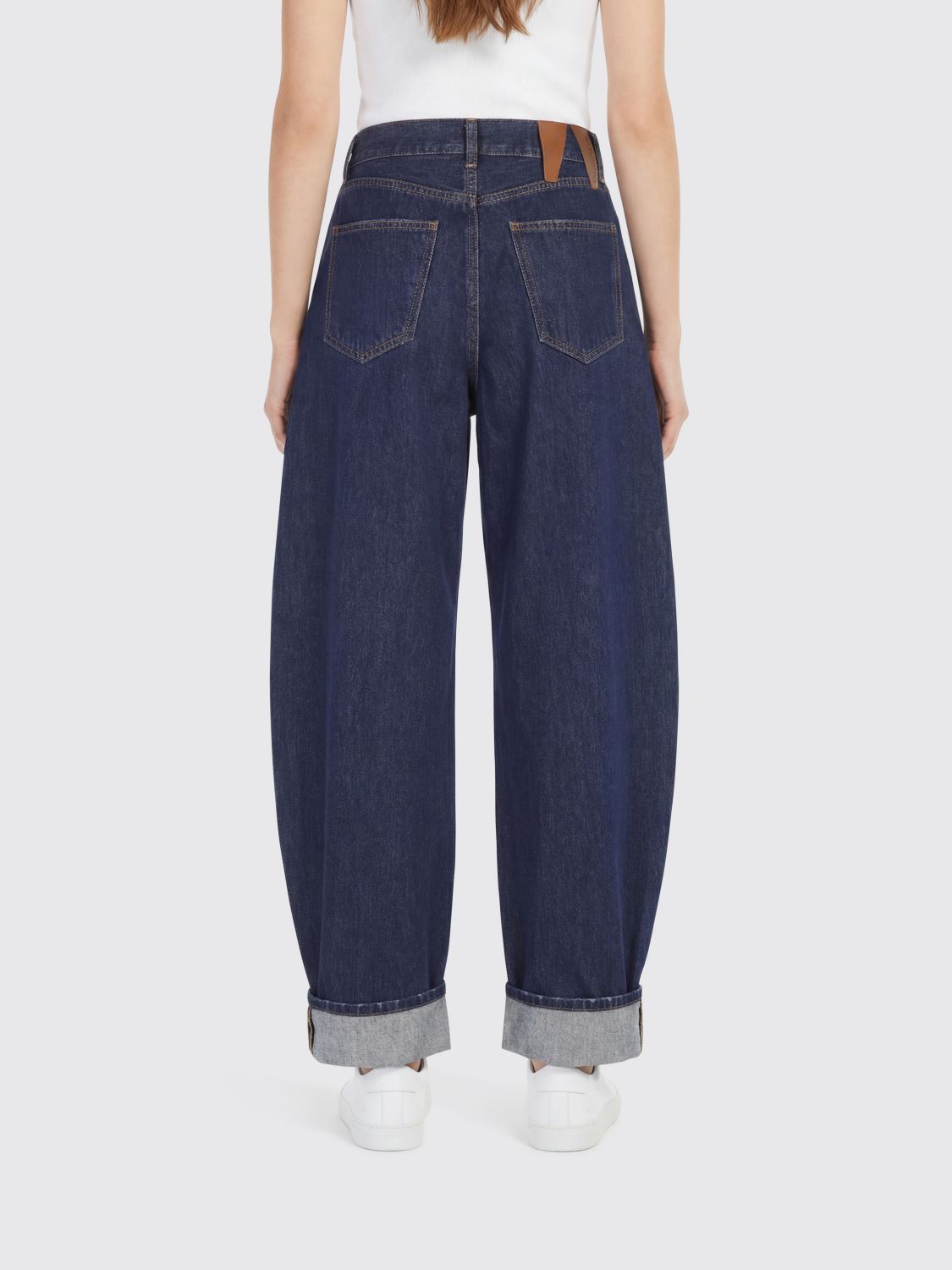 Pants Woman color Blue