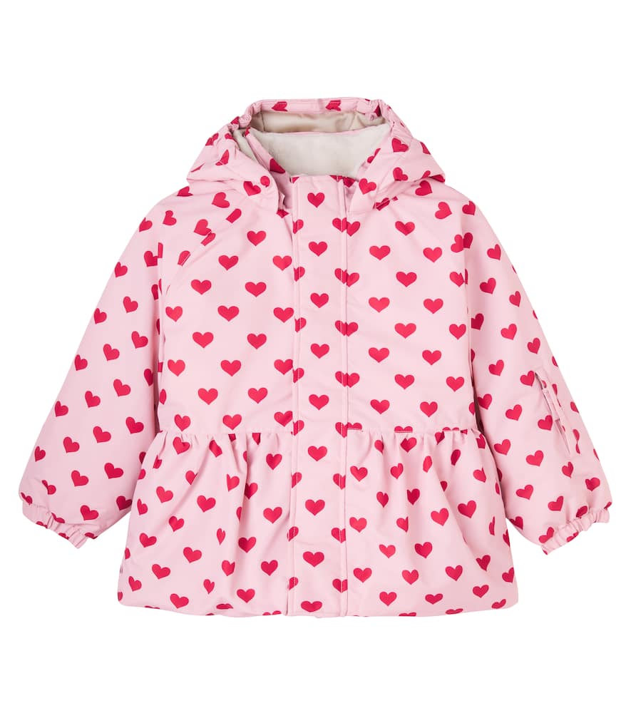 Konges Sløjd Mismou hooded printed jacket
